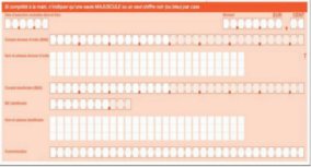 Virement banquaire: délai de mise en place: maximum 5 jours ouvrables